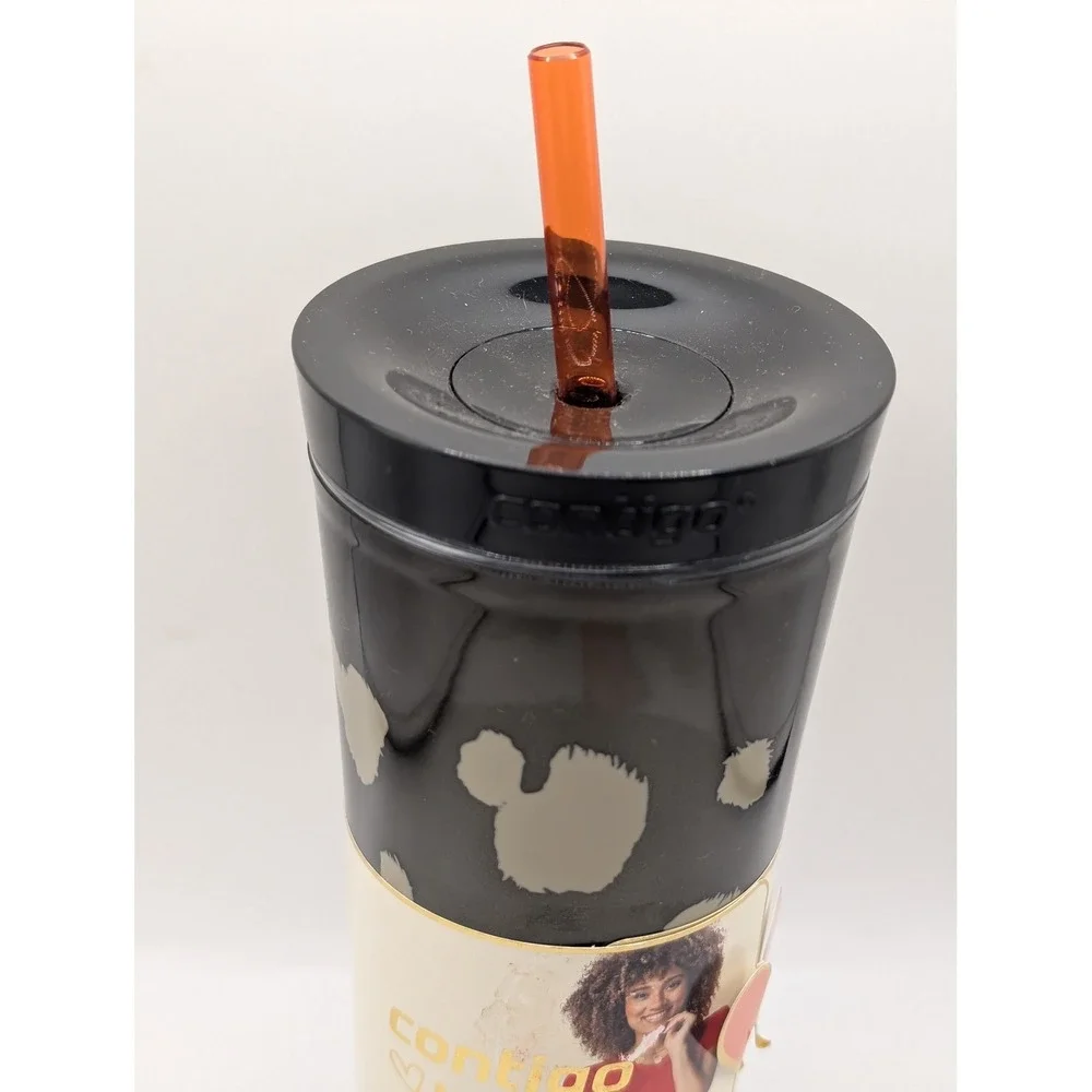 Contigo Ally Love Streeterville Shake & Go Tumbler 20oz Animal‎ Print Black Grey